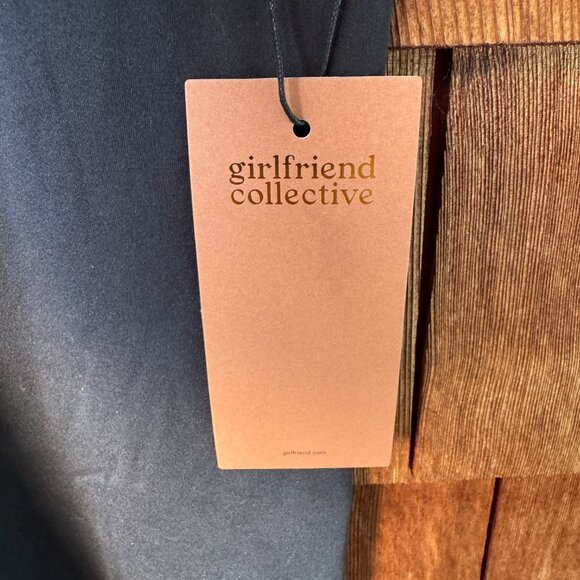 NWT Girlfriend Collective Black Stretch Cami Unitard in Women's X-Large - Picture 6 of 13